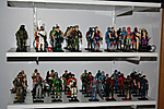 My collection of figures, both Star Wars & G.I. Joe that I have acquired since last year and have on display in my office. - My loose vintage, DTC,...