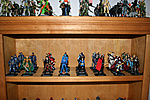 My collection of figures, both Star Wars & G.I. Joe that I have acquired since last year and have on display in my office. - My loose 25th...