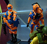 Custom Alleyviper compared to a production-run Alleyviper.  I didn't make this custom.  It was displayed at Joecon.