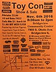 Toy Con Toy Show - Sunday, November 6th - Bridgeview, IL-toyconnovemberflyer.jpg