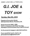 Pasadena, CA GI JOE &amp; TOY SHOW - MAY 6th, 2018-joebrosflyer.jpg