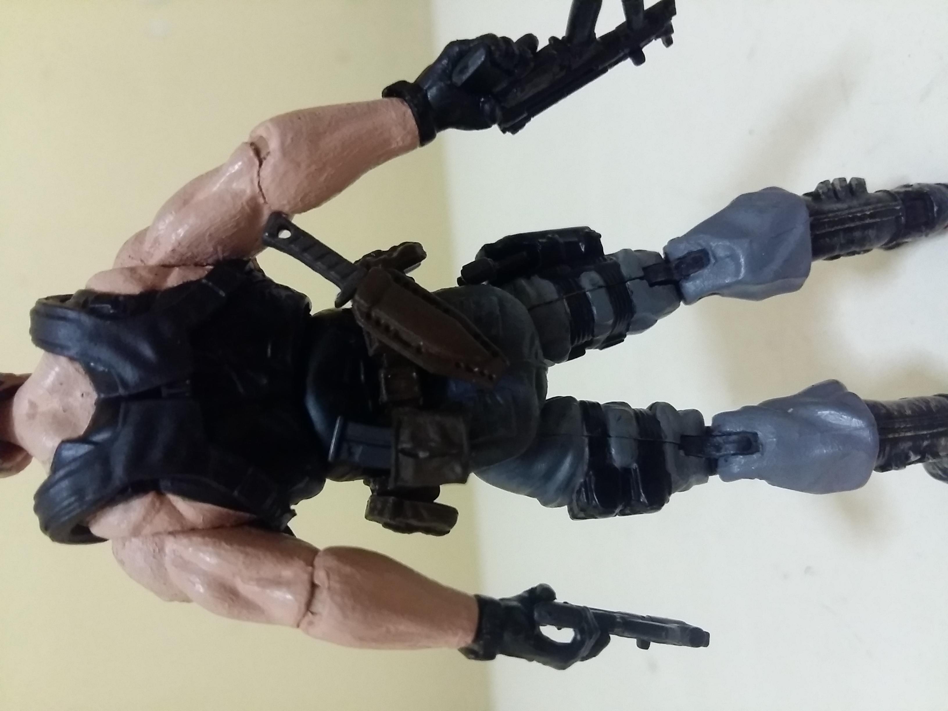 MH064 Custom Cast Male head for use with 3.75" GI Joe Star Wars Marvel figures 