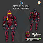 Star Dusk - 6 inch Action Figure line for Classified army-building-legionnaire-kickstarter-image.jpg